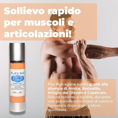 Flex Rub: I Benefici del Capsicum e degli Ingredienti Naturali per Articolazioni e Muscoli