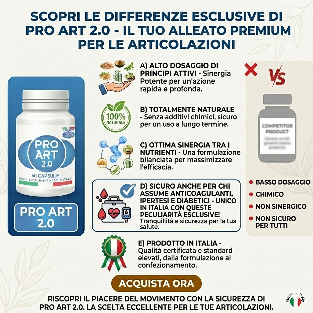 PRO ART 2.0 differenze e sicurezza