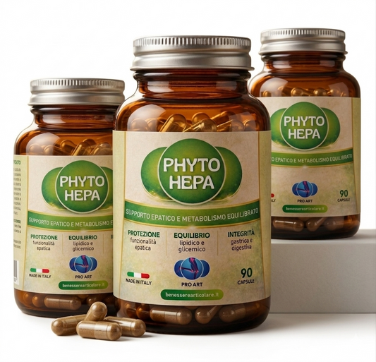 PHYTO HEPA scorta 3 confezioni integratore epatico naturale
