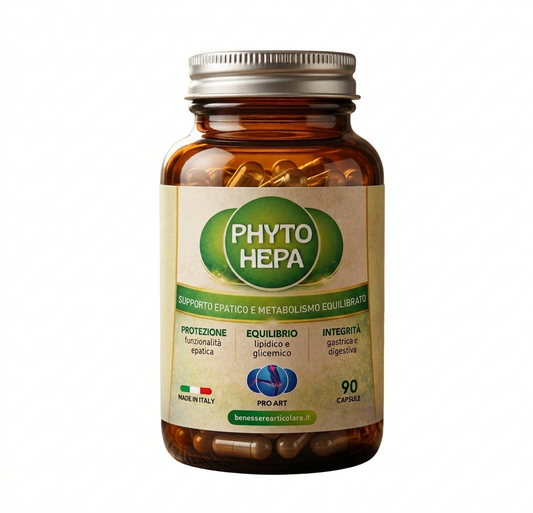 PHYTO HEPA integratore epatico naturale con Berberina e Siliphos