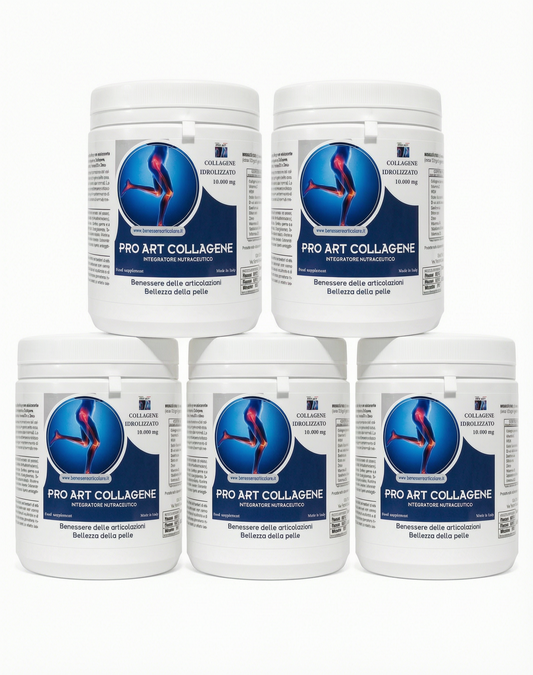PRO ART Collagene 10.000 mg X 5 confezioni (5 mesi di trattamento)