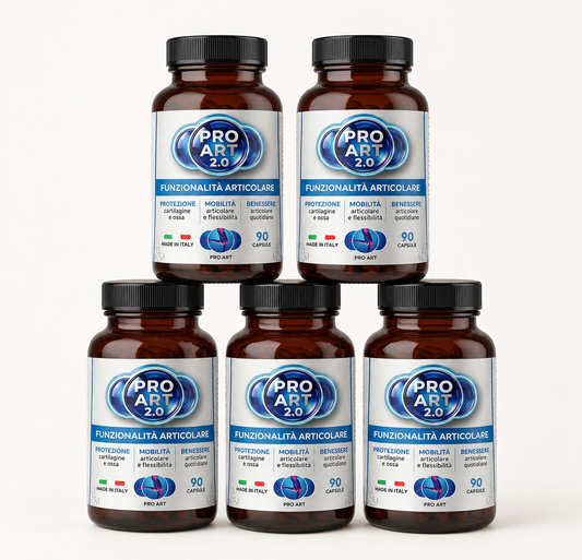 PRO ART 2.0 Capsule – Miglior Integratore Naturale per Articolazioni | Scorta 5 Mesi