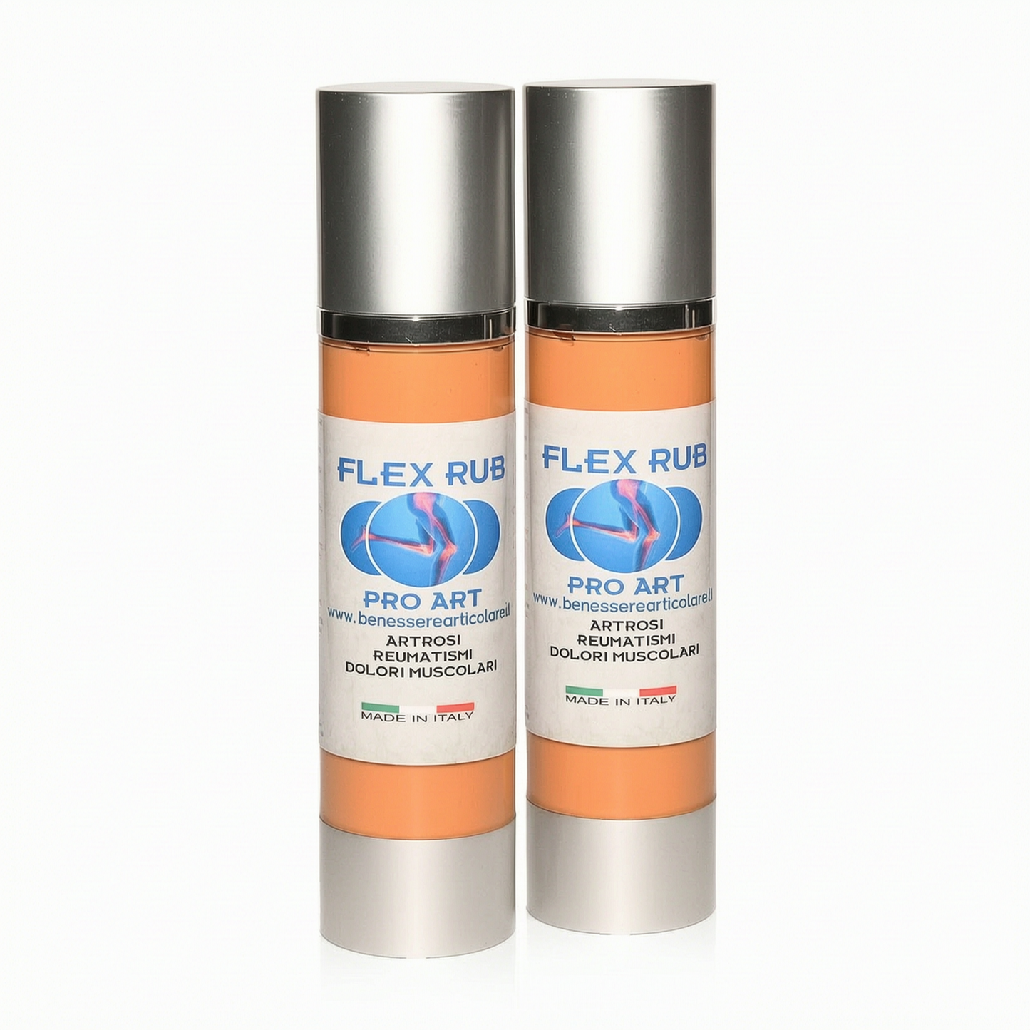 Flex Rub Crema Antidolore Naturale 100ml – Scorta 2 Confezioni