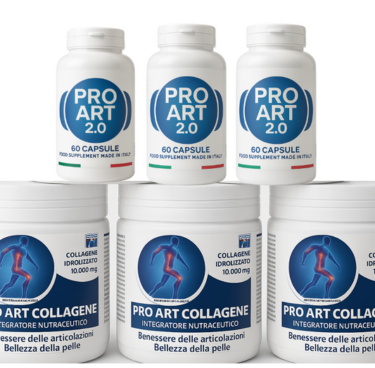 PRO ART 2.0 Capsule + PRO ART Collagene x3 confezioni (3 mesi di trattamento)
